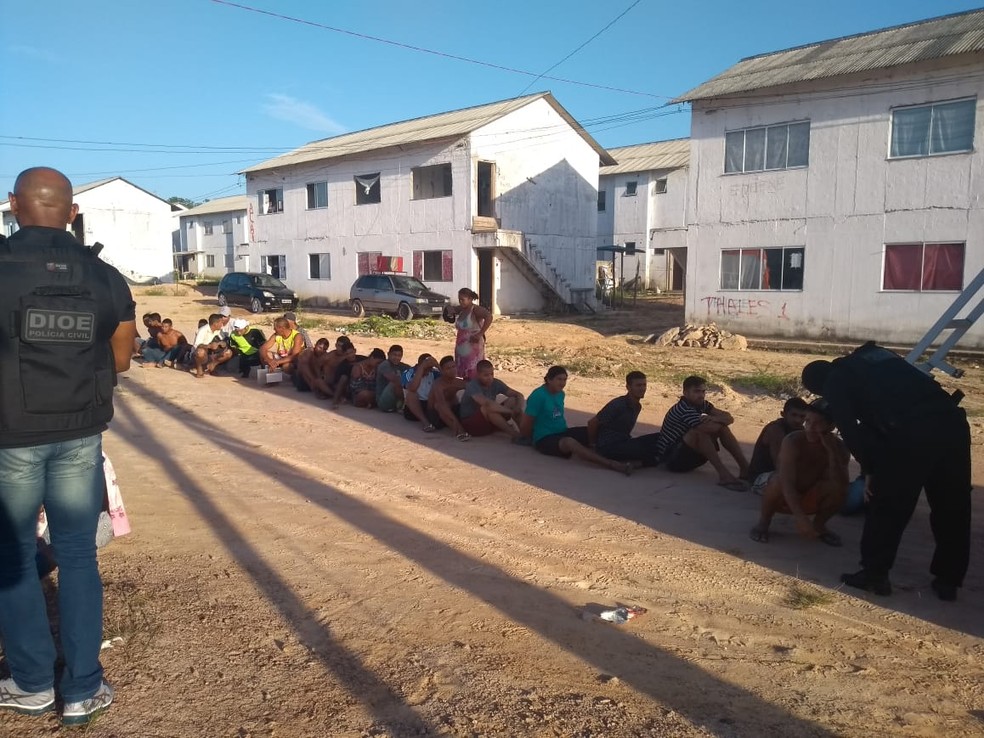 OperaÃ§Ã£o de combate ao trÃ¡fico de drogas cumpre mais de 1.300 mandados em Ananindeua. (Foto: Ascom / Segup)