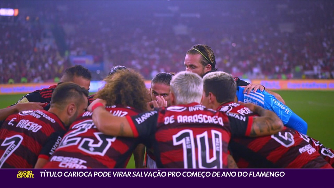 Título carioca pode virar a salvação pro começo de ano do Flamengo