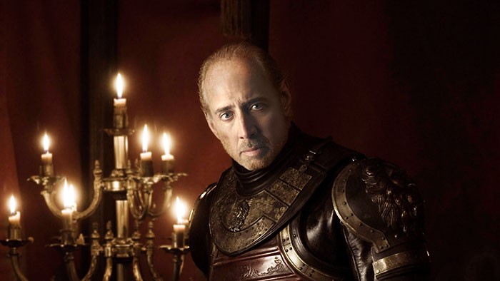 Nicolas Cage como Tywin Lannister (Foto: Reprodução/CarlosDanger100)