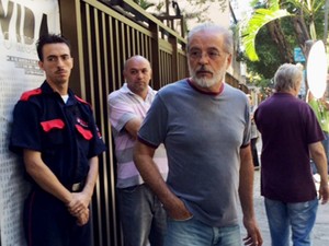 Ator Genézio Barros lamentou a perda repentina do amigo José Wilker (Foto: Flávia Rodrigues / G1)