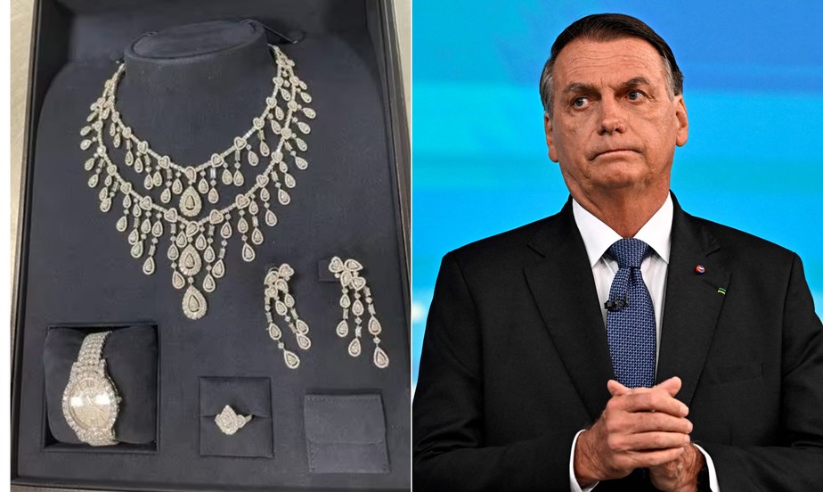 Bolsonaro e as joias apreendidas pela Receita