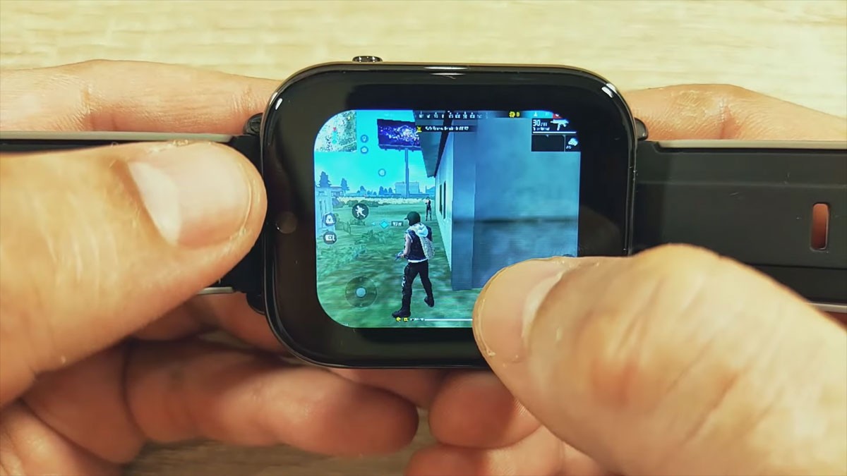 Jogador roda GTA: San Andreas, Free Fire e Call of Duty em smartwatch