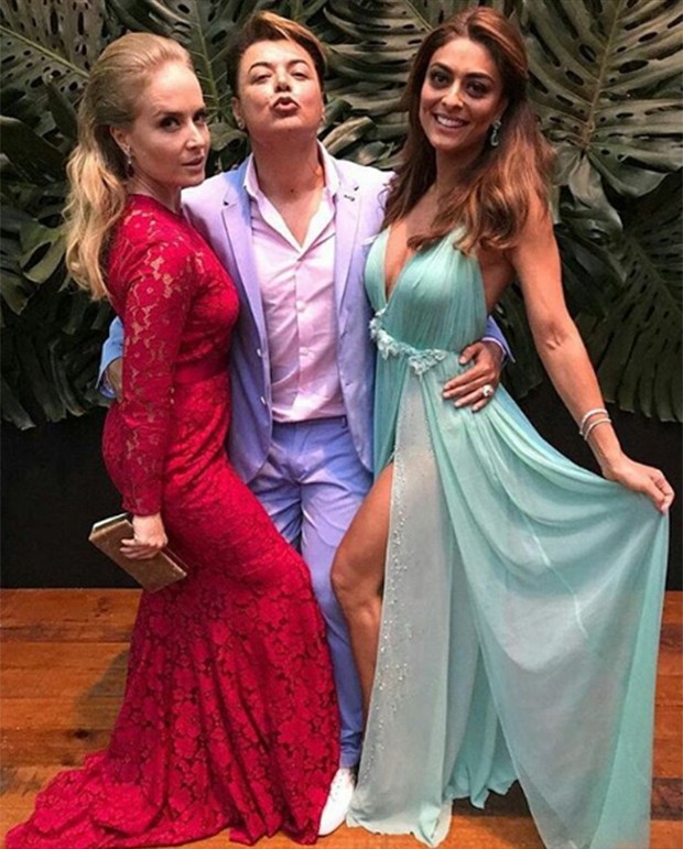 Angélica, David Brazil e Juliana Paes (Foto: Reprodução/ Instagram)