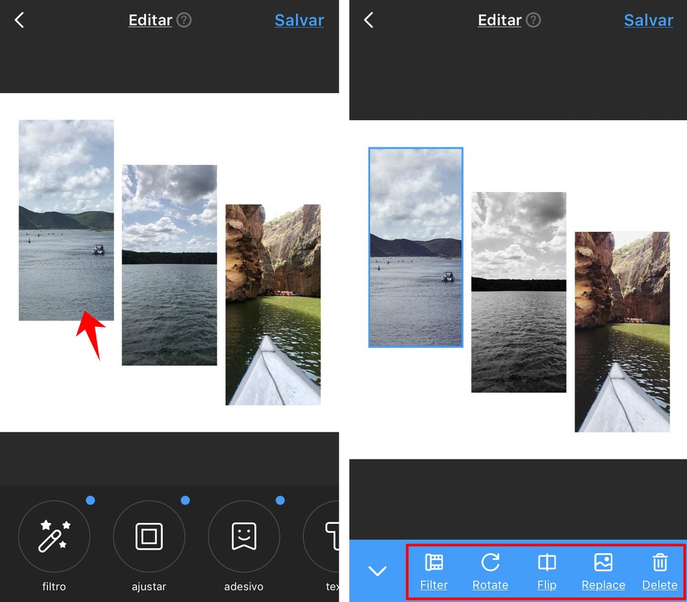 Aplicativo Para Colagem De Fotos Aprenda Como Usar O App Poto Editores Techtudo