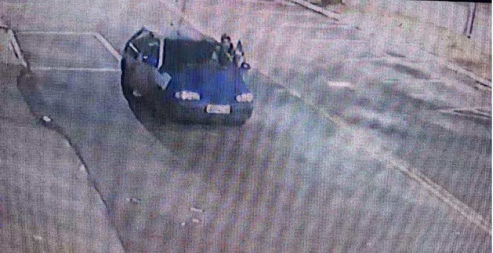 Carro foi furtado por homem em Apucarana — Foto: Reprodução/RPC