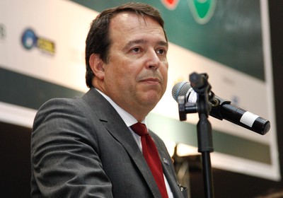 Diretor-técnico do Sebrae Nacional, Carlos Alberto dos Santos, na abertura (Foto: Mauro Marques / Agência Sebrae de Notícias)