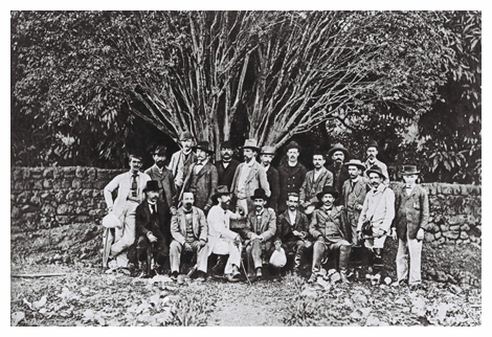 Missão Cruls em 1892 — Foto: Arquivo Público do Distrito Federal