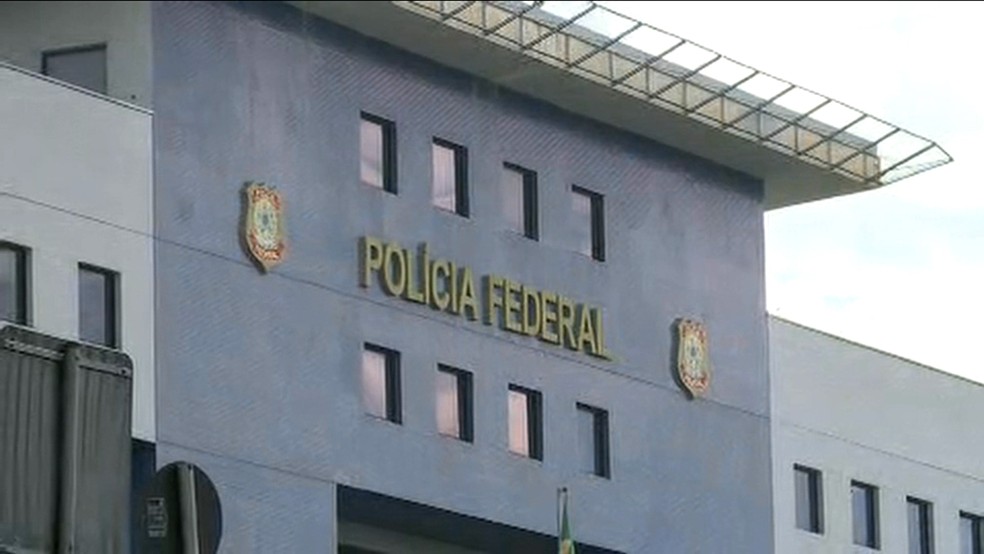 Sede da  PF em Curitiba  (Foto: Reprodução/GloboNews)