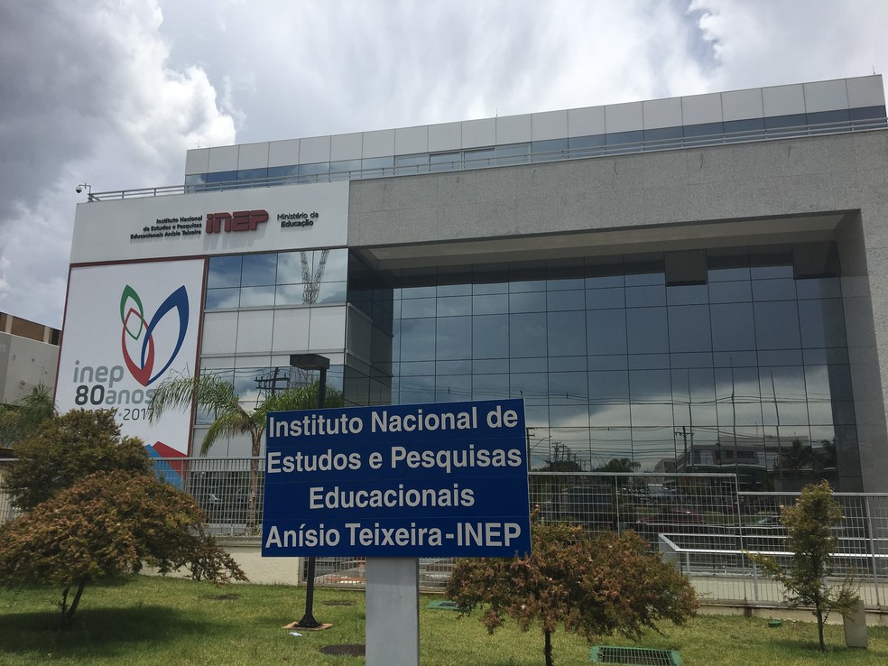 Sede do Inep em Brasília — Foto: Inep/MEC