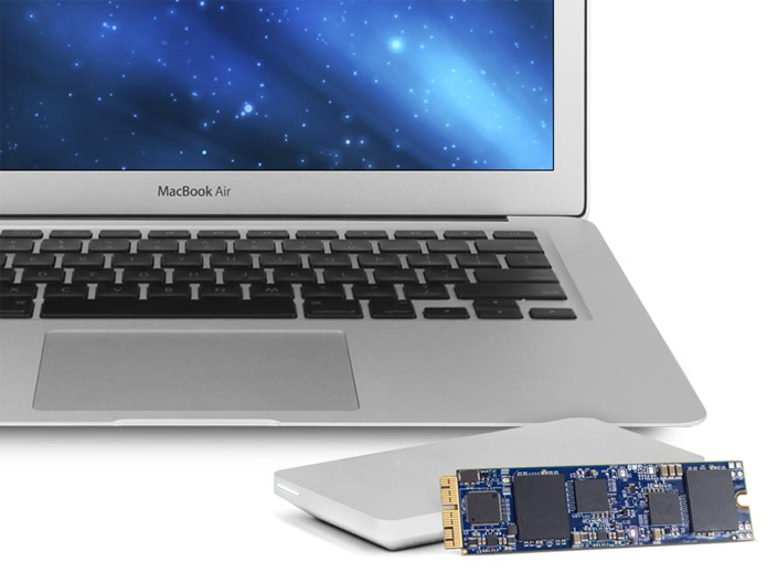 Kit dos SSDs Aura é vendido com case em alumínio para o SSD antigo virar HD externo (Foto: Divulgação/OWC)