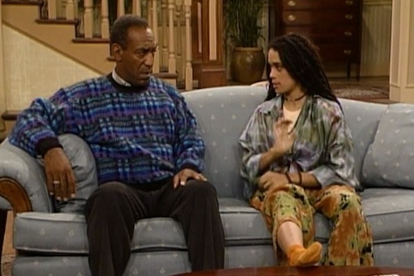 Bill Cosby e Lisa Bonet em cena da antiga série The Cosby Show (Foto: Divulgação)