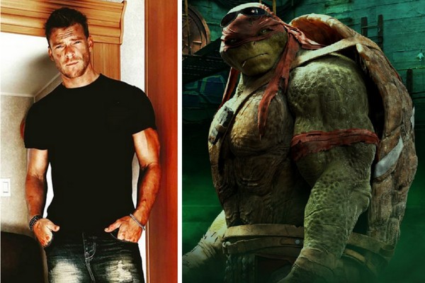 O ator Alan Ritchson interpretou o personagem Raphael em As Tartarugas Ninjas (2014) (Foto: Instagram/Reprodução)