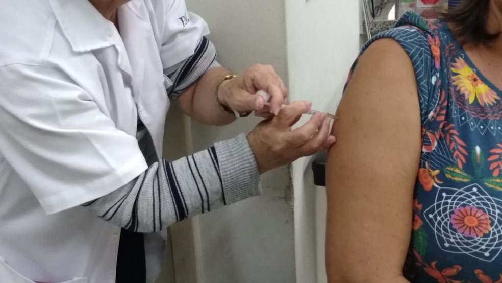 RelatÃ³rio destaca tambÃ©m a eficÃ¡cia das vacinas para controlar surtos de sarampo â€” Foto: Nayara de Paula/G1