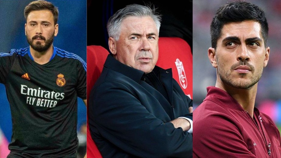 O filho Davide e o genro, Mino Fulco, trabalham com Ancelotti