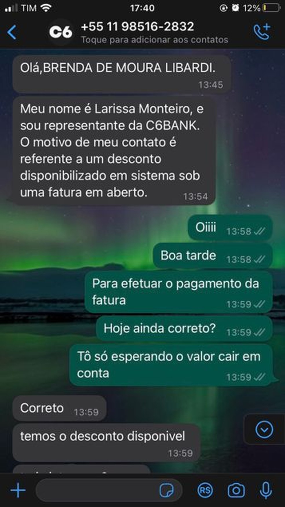  — Foto: Arquivo pessoal