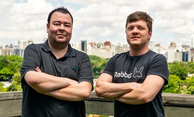 Julio Herrera e Bruno Pelikan, fundadores da Rabbot 