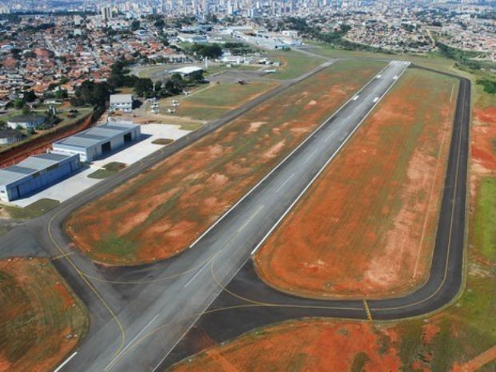 Aeroporto de Sorocaba — Foto: Zaqueu Proença/Prefeitura de Sorocaba