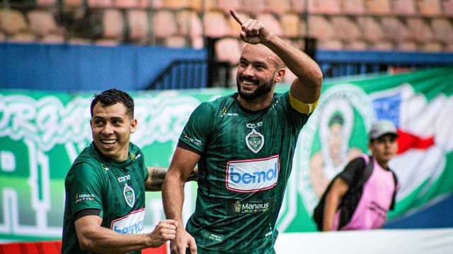 Michel fez o gol do Manaus contra o Nacional