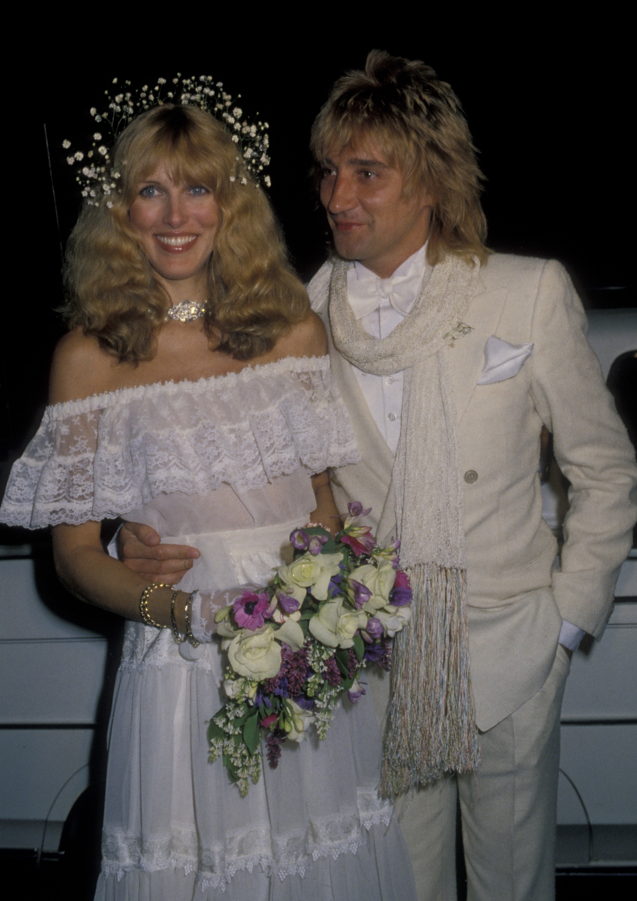 O cantor tinha 34 anos quando se casou, em 1979, com Alana Stewart (Foto: Getty Images)
