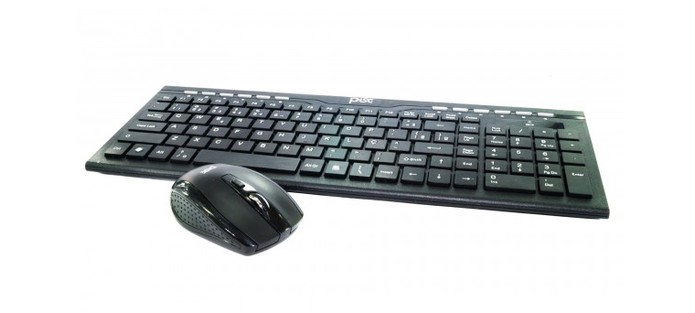 Kit de teclado e mouse wireless da PISC (Foto: Divulgação/PISC)