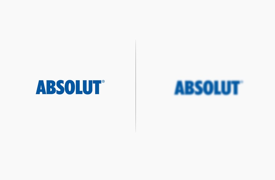 Logotipo da Absolut depois de uma ou duas garrafas de vodka (Foto: Marco Schembri )