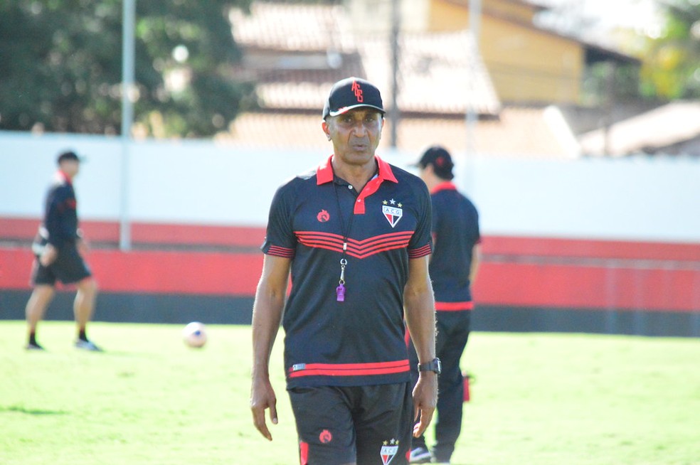 Cristóvão Borges - técnico do Atlético-GO — Foto: Paulo Marcos / Atlético-GO