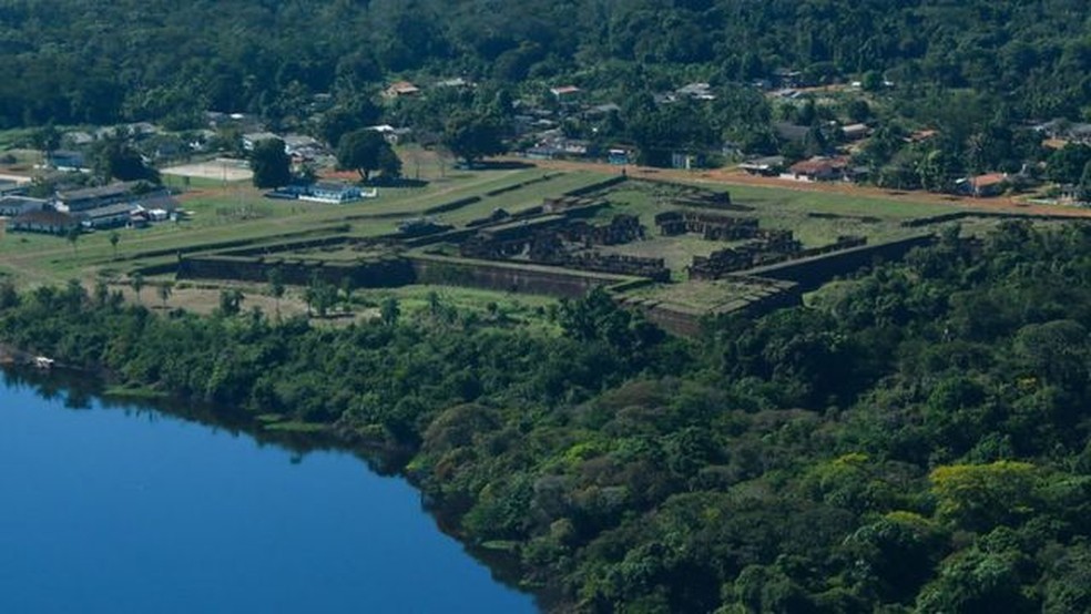 Forte Príncipe da Beira, em Rondônia, quase na divisa entre Brasil e Bolívia, foi construído no século 18 — Foto: Divulgação/Roberto Castro/Ministério do Turismo