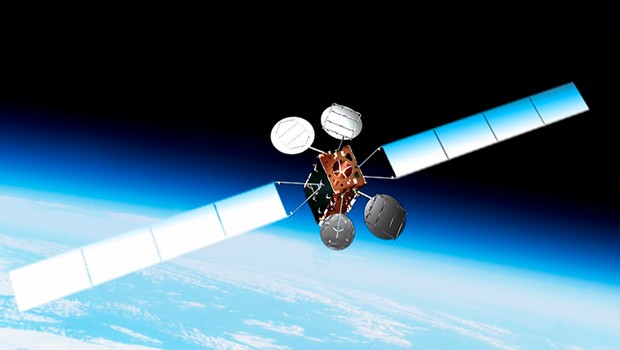 Foto do lançamento do Satélite SGDC-1 (Foto: Divulgação/Agência Espacial Brasileira)