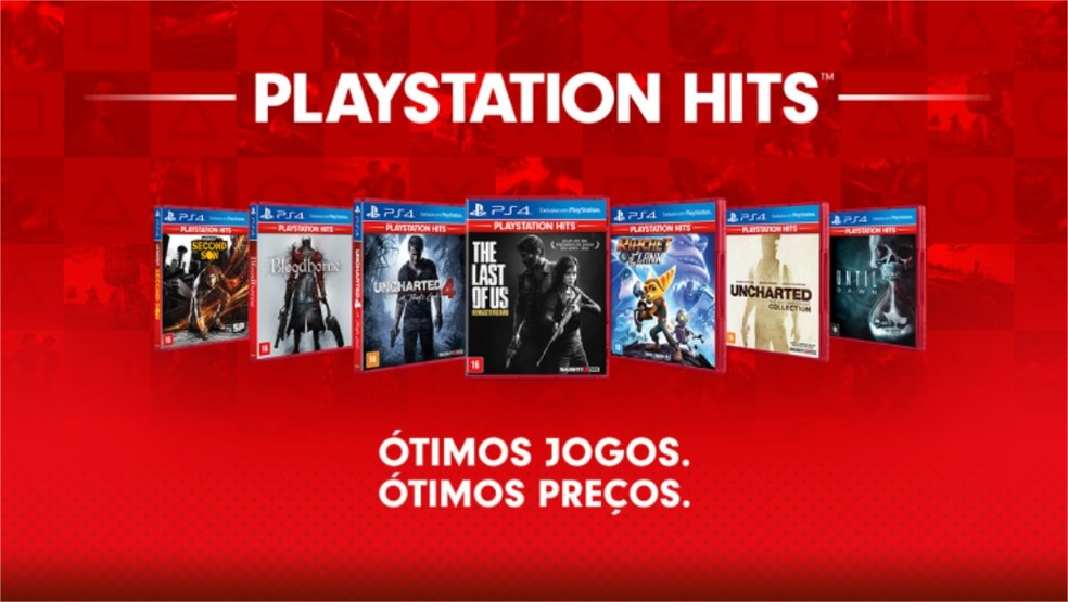 PlayStation Hits chega ao Brasil com seleção de jogos para PS4 com preços mais acessíveis —