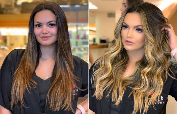 Suzanna Freitas: antes e depois (Foto: Reprodução / Instagram)