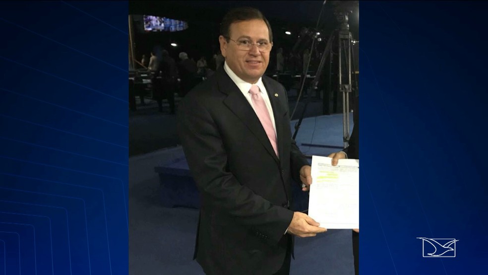 Deputado estadual Stênio Rezende está internado em hospital na capital após acidente grave (Foto: Reprodução/TV Mirante)