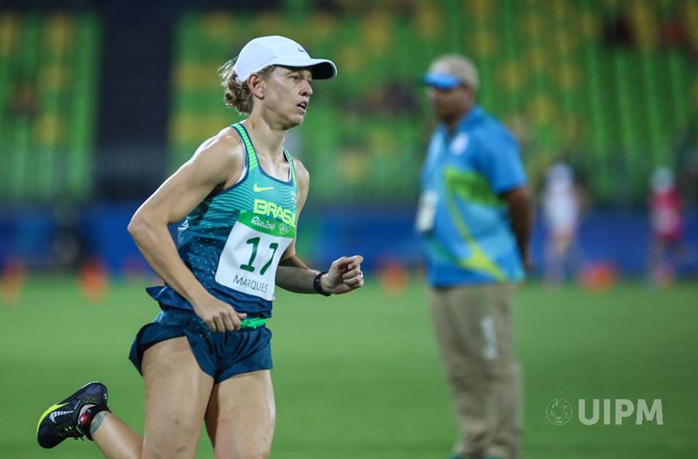 Yane Marques - Pentatlo Moderno durante a Rio 2016 — Foto: Divulgação/UIPM'