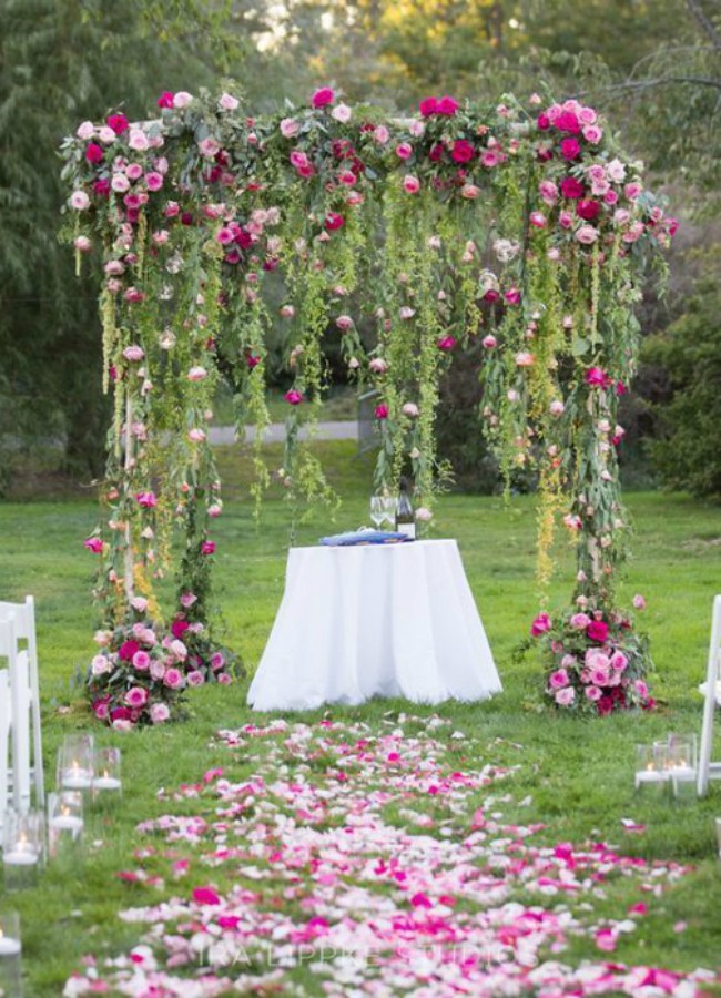 Casamento no jardim é o novo destination wedding (Foto: Reprodução)