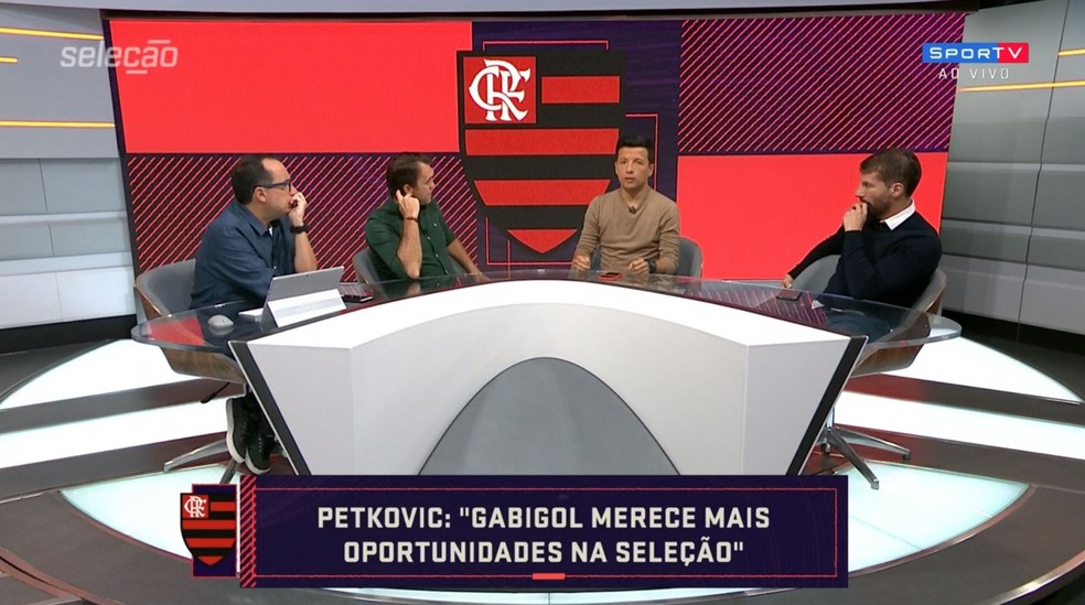 Quem é mais ídolo: Neymar ou Gabigol? Seleção SporTV discute — Foto: Reprodução