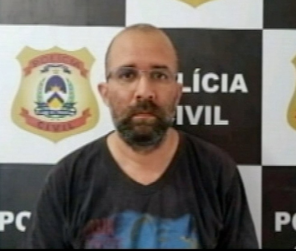 Professor da UFT foi preso em Gurupi — Foto: Divulgação/Polícia Civil