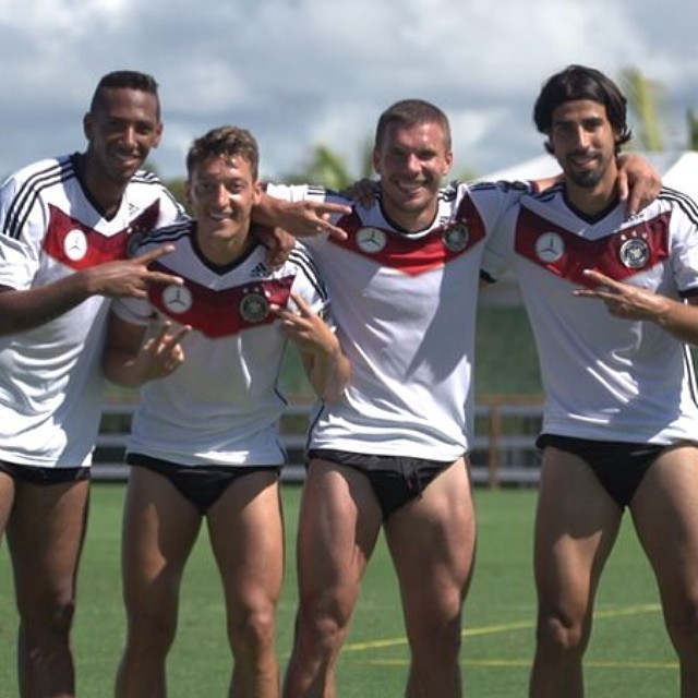 jogadores da Alemanha  (Foto: reprodução / instagram)
