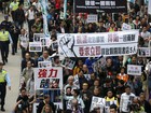 Hong Kong reúne milhares contra desaparecimento de editores 