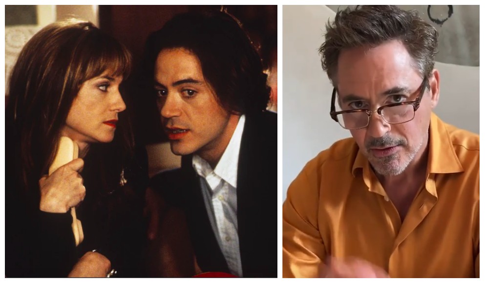 Robert Downey Jr estrelou Feriados em Família (1995), dirigido pela atriz Jodie Foster (Foto: Reprodução)