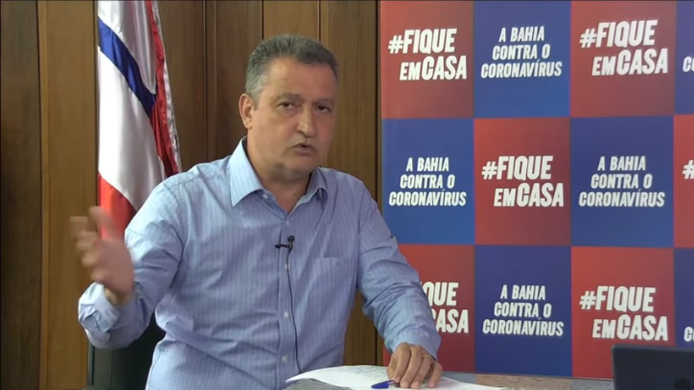 Rui Costa, governador da Bahia — Foto: Reprodução / Youtube