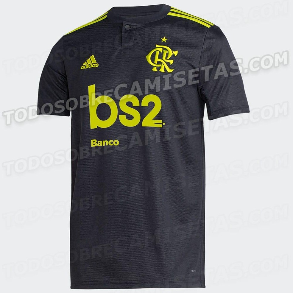 Novo terceiro uniforme do Flamengo &mdash; Foto: Todo Sobre Camisetas