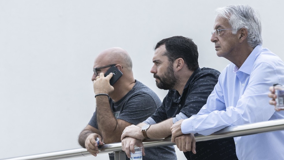 mário bittencourt, celso barros, fluminense — Foto: Daniel Perpétuo/Fluminense FC