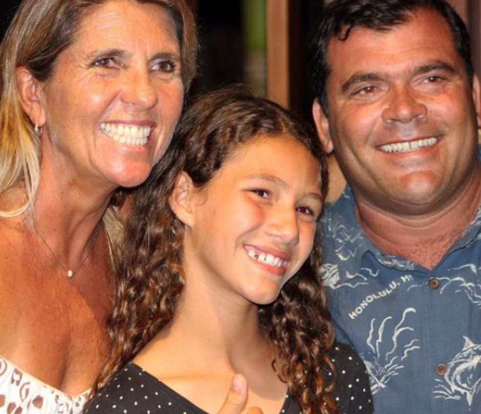 Carla Circenis publicou homenagem com Marcio Freire e Catarina Lorenzo — Foto: Redes sociais