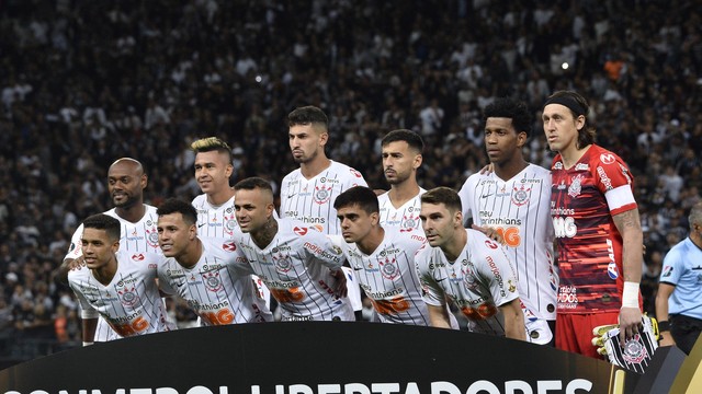 O time titular do Corinthians na partida