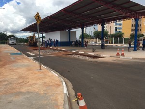 Terminal Urbano fica localizado na zona leste de Presidente Prudente (Foto: Heloise Hamada/G1)