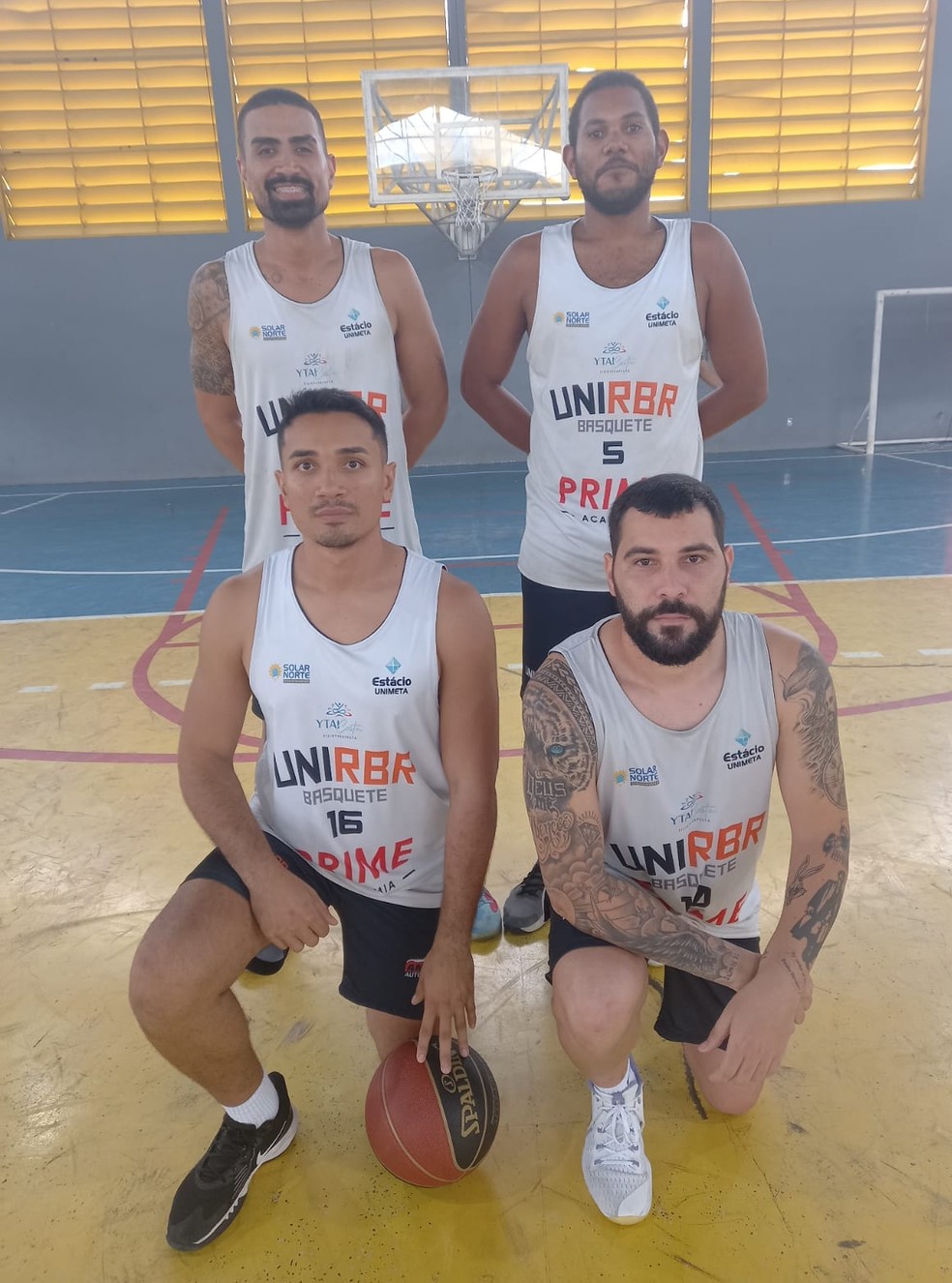 Estácio, de Rio Branco, é campeão estadual adulto de basquete 3x3 — Foto: Divulgação/Feab