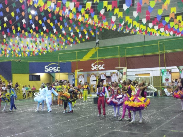 Festival Regional de Quadrilhas no Sesc em Petrolina (Foto: Jadir Souza / TV Grande Rio)