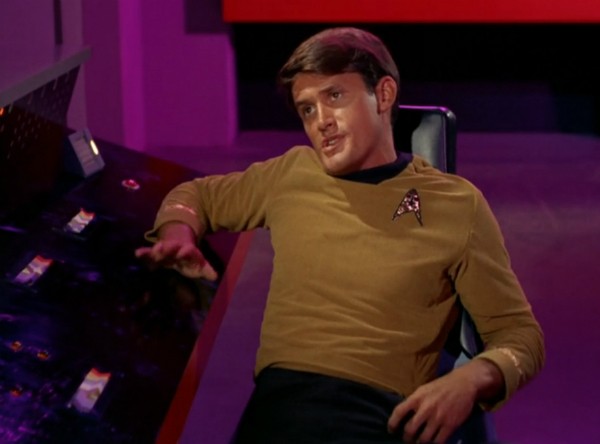 O ator Bruce Hyde em sua participação em 'Star Trek' (Foto: Reprodução)