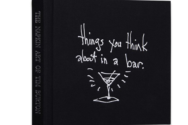 Livro dos guardanapos de Tim Burton  (Foto: reprodução)