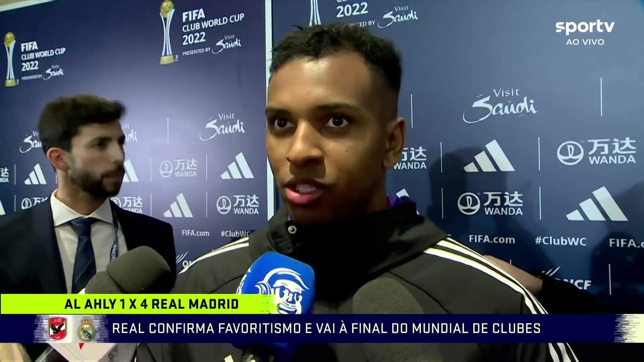 Rodrygo: 'Sab&iacute;amos que era dif&iacute;cil para o Flamengo. Esper&aacute;vamos o Al Hilal na final'