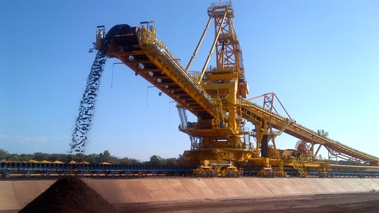 Minério de ferro amplia recuperação no norte da China e vai a US$ 123,70 por tonelada